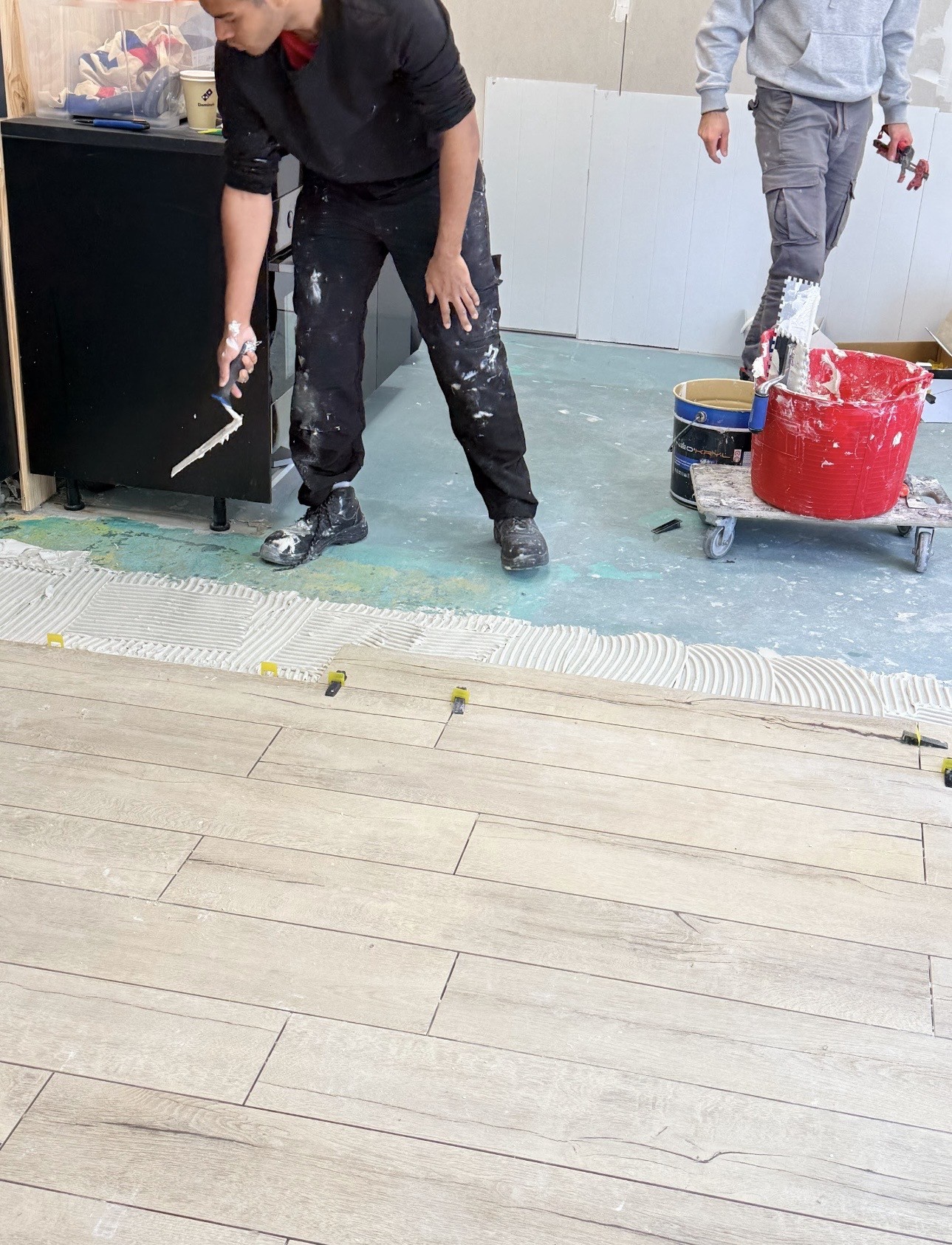pose de carrelage cuisine